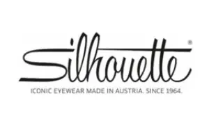 A logo of silhouette, an iconic eyewear made in austria.