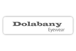 A picture of the logo for dolabany eyewear.